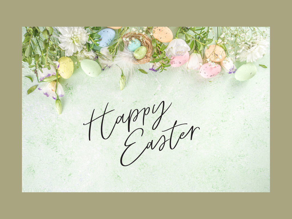 Happy and blessed on Easter!