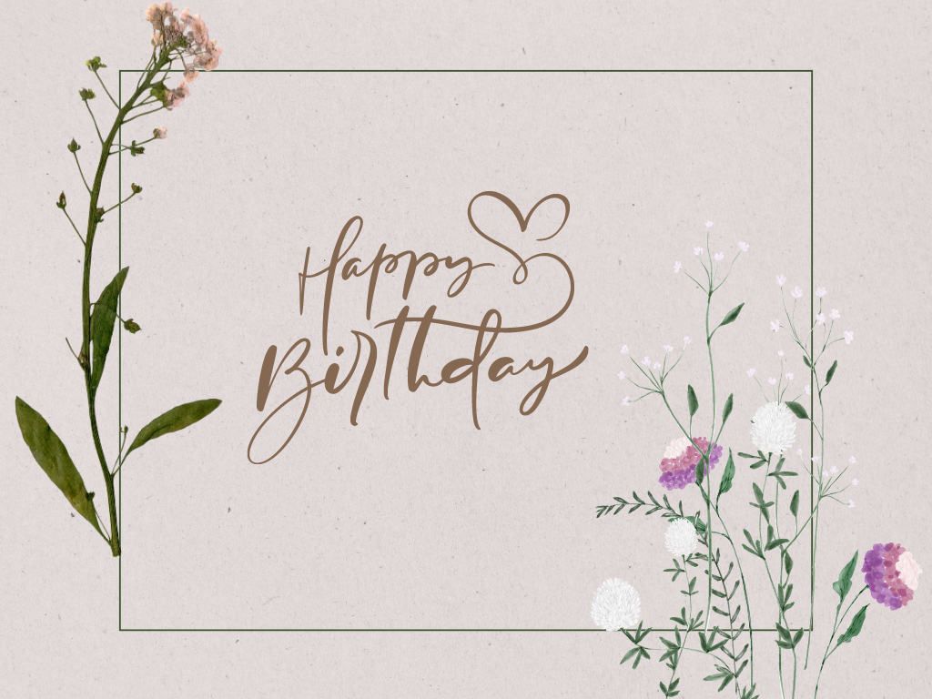 Happy Birthday to an amazing friend!