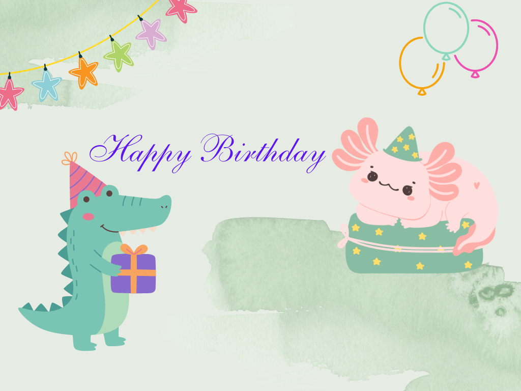 Happy birthday to the best one ever!