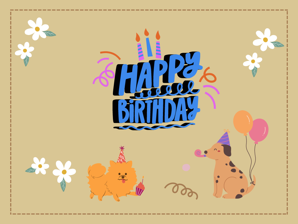 Happy Birthday! 🎂 Today is a celebration of you.