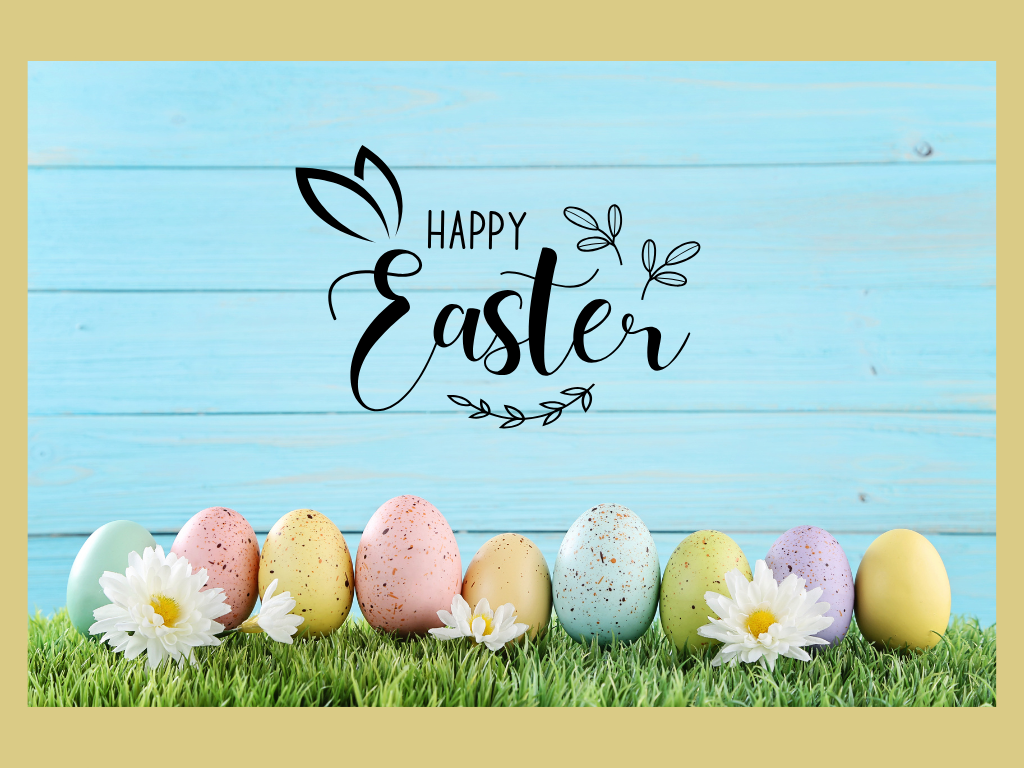 May your Easter be bright and beautiful.