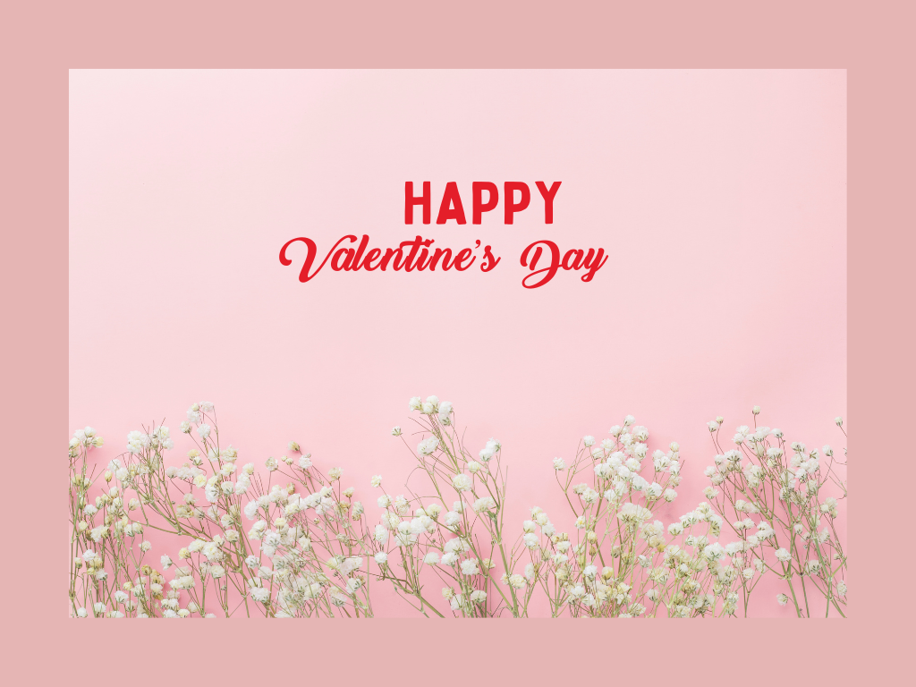 To the one who holds my heart. Happy Valentine’s Day!