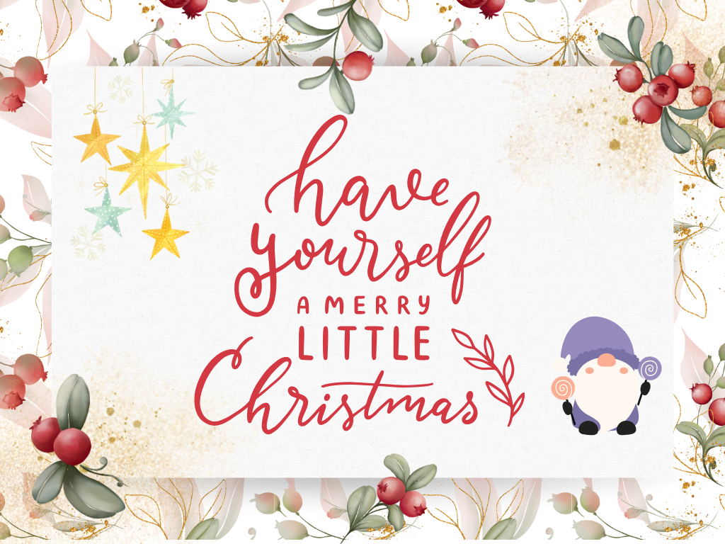 Wishing you a Christmas that's merry and bright.